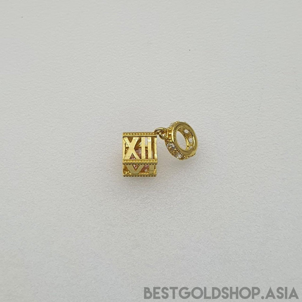 22k / 916 Gold Roman Box Charm - Best Gold Shop 22k gold 22k Gold Charms 916 gold 916 gold