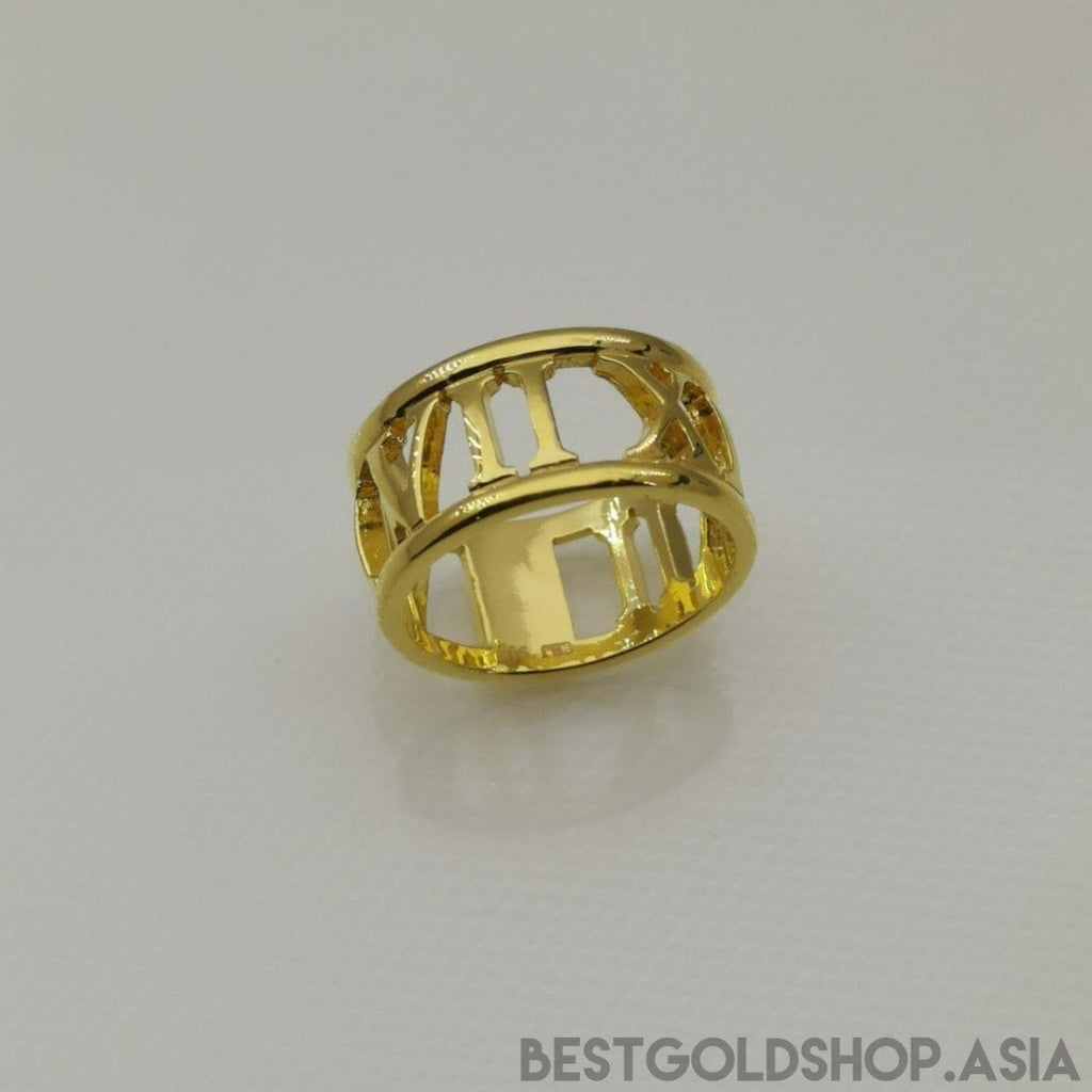 22K / 916 Gold Roman Ring V5 - Best Gold Shop 22k gold 22k gold ring 916 gold Rings