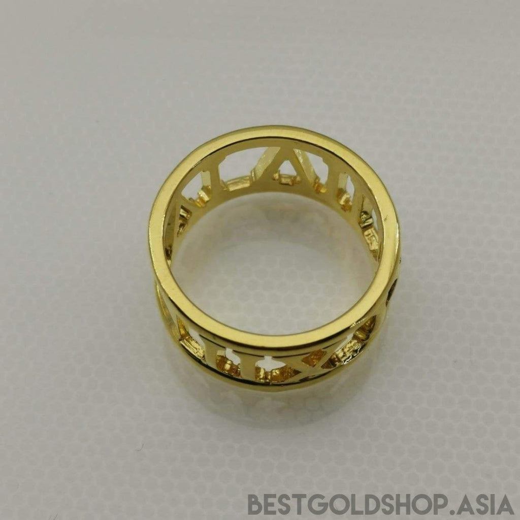 22K / 916 Gold Roman Ring V5 - Best Gold Shop 22k gold 22k gold ring 916 gold Rings