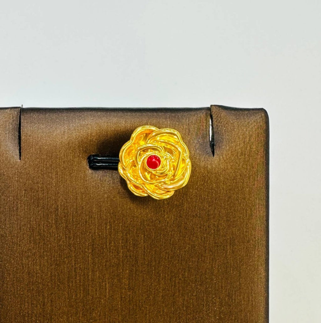 22k / 916 Gold Rose Grandiose Charm - Best Gold Shop 22k gold 22k Gold Charms 916 gold Charms & Pendants