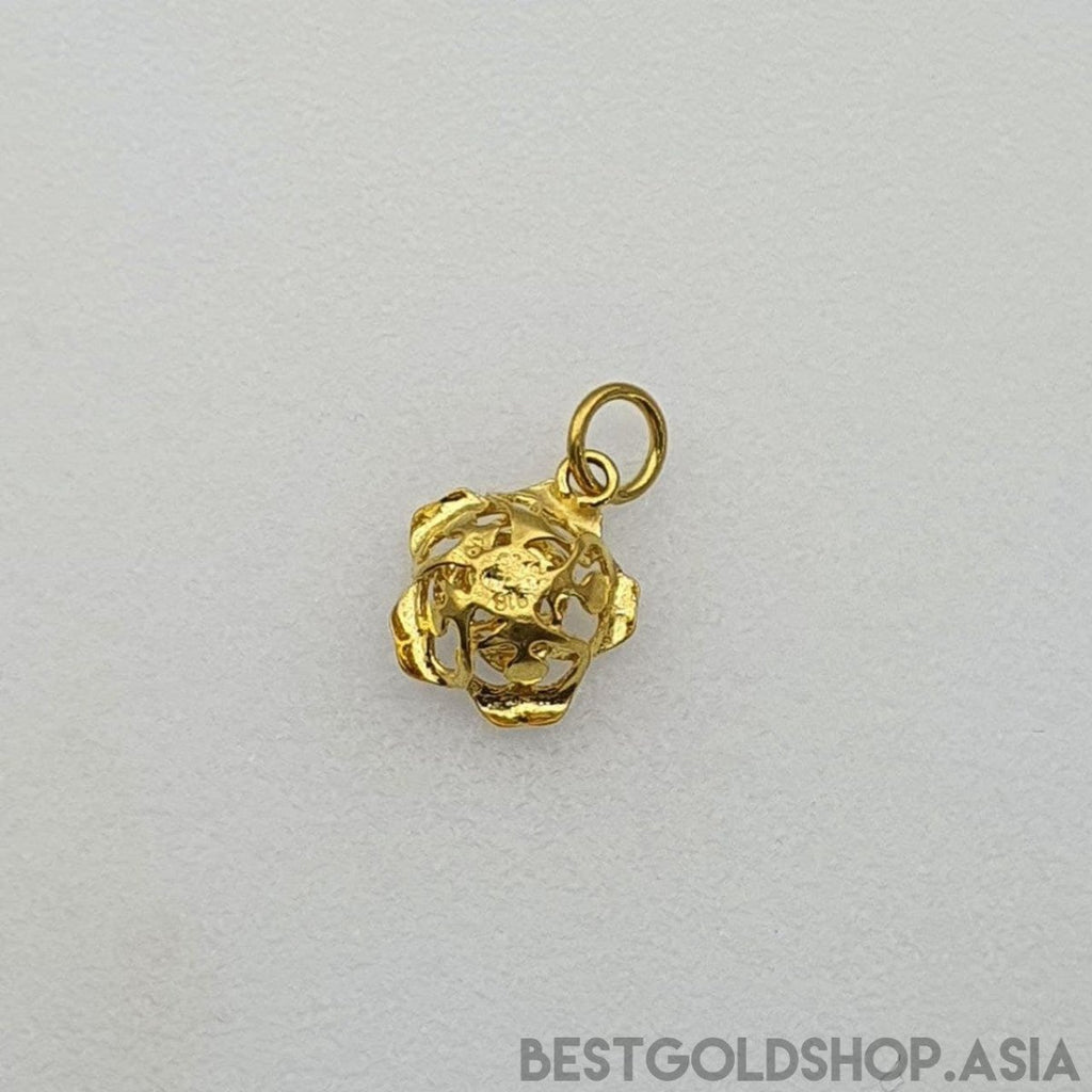 22k / 916 Gold Rose Pendant - Best Gold Shop 22k gold 22k gold pendant 916 gold 916 gold