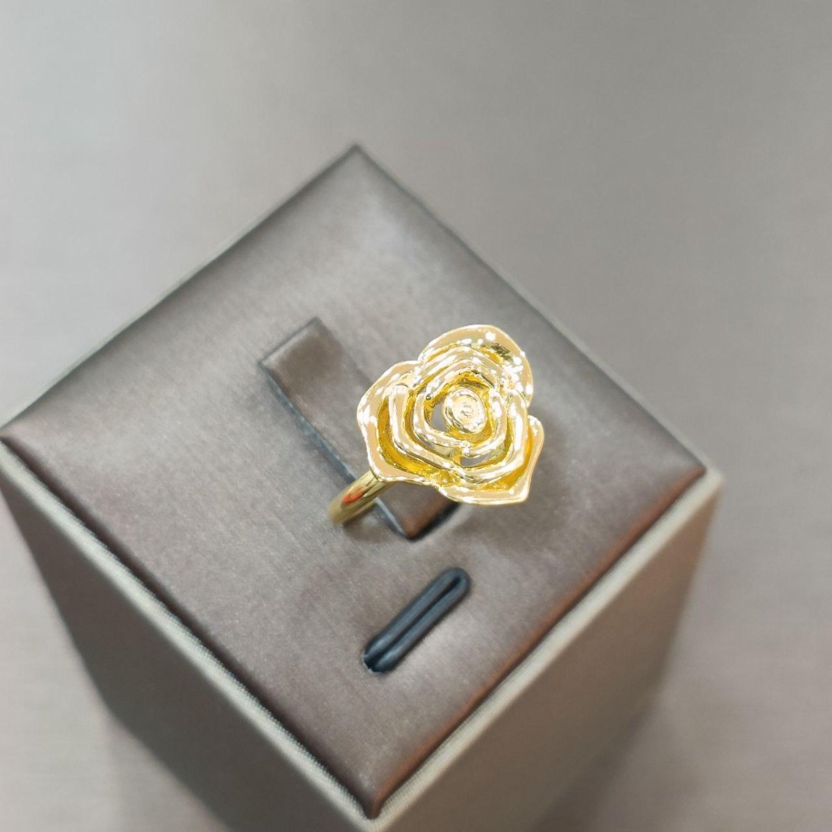 22k / 916 Gold Rose Ring - Best Gold Shop 22k gold 22k gold ring 916 gold 916 gold