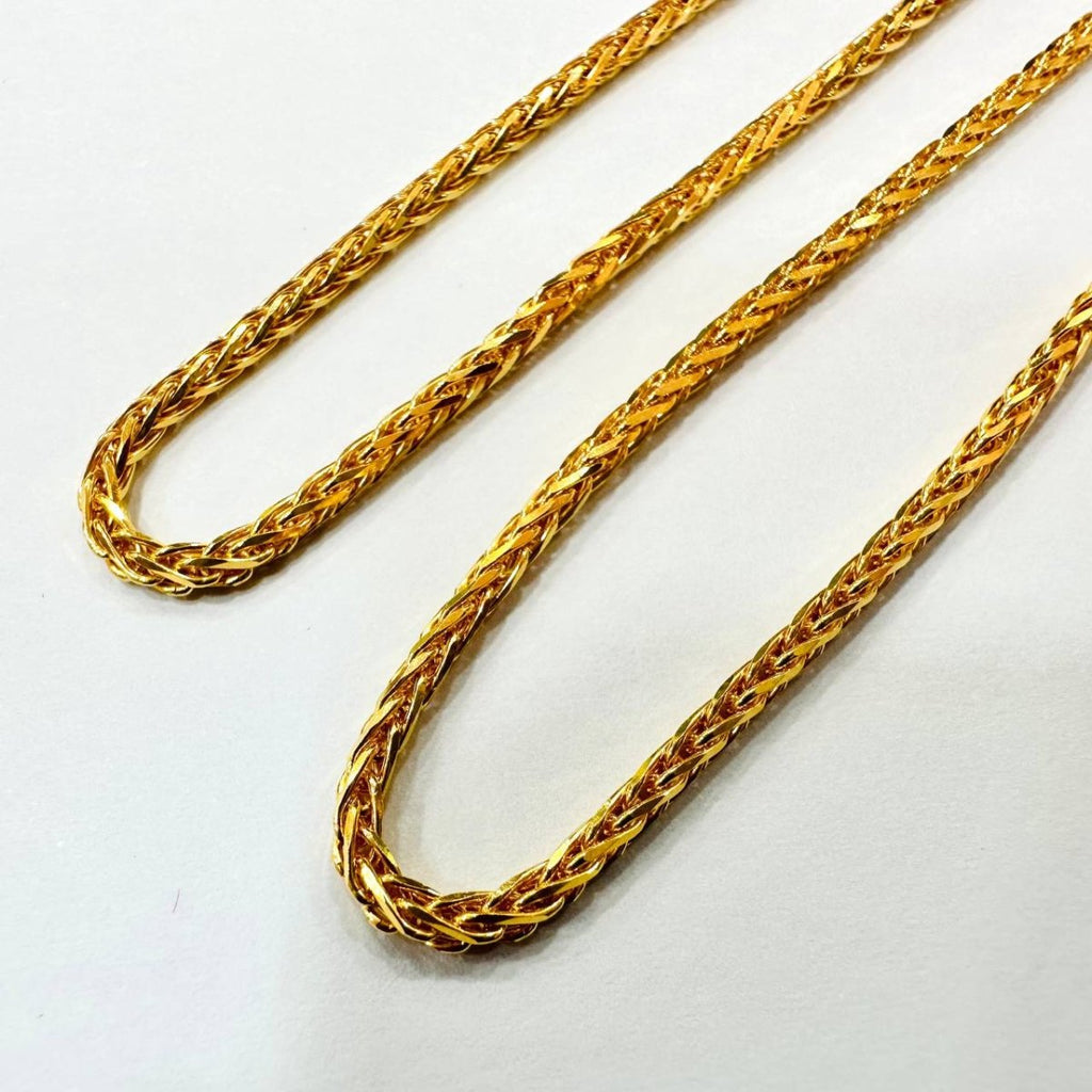 22k / 916 Gold Round Rope necklace - Best Gold Shop 22k gold 22k gold necklace 916 gold Necklaces