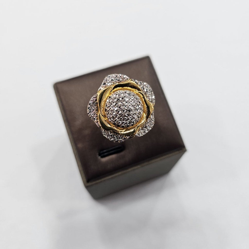 22k / 916 Gold Royal Rose Ring by Best Gold Shop - Best Gold Shop 22k gold 22k gold ring 916 gold Rings