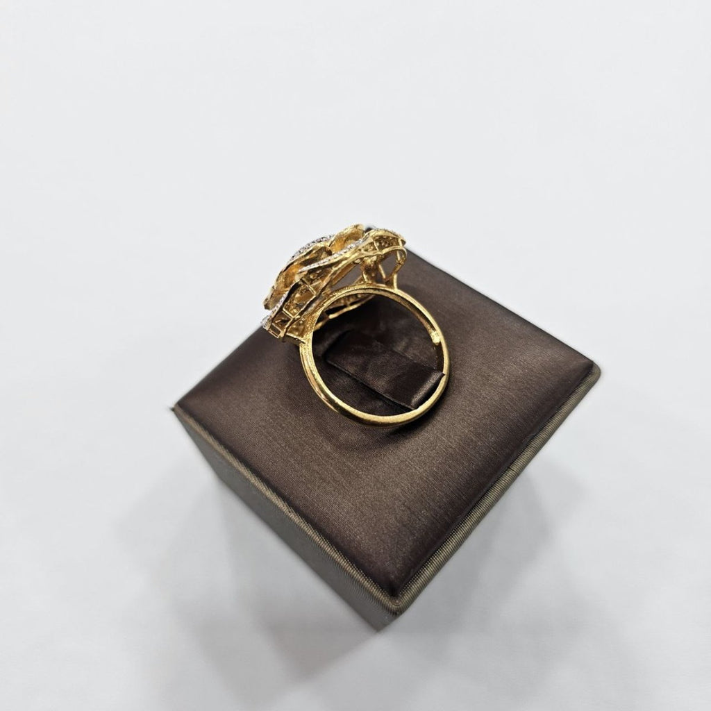 22k / 916 Gold Royal Rose Ring by Best Gold Shop - Best Gold Shop 22k gold 22k gold ring 916 gold Rings