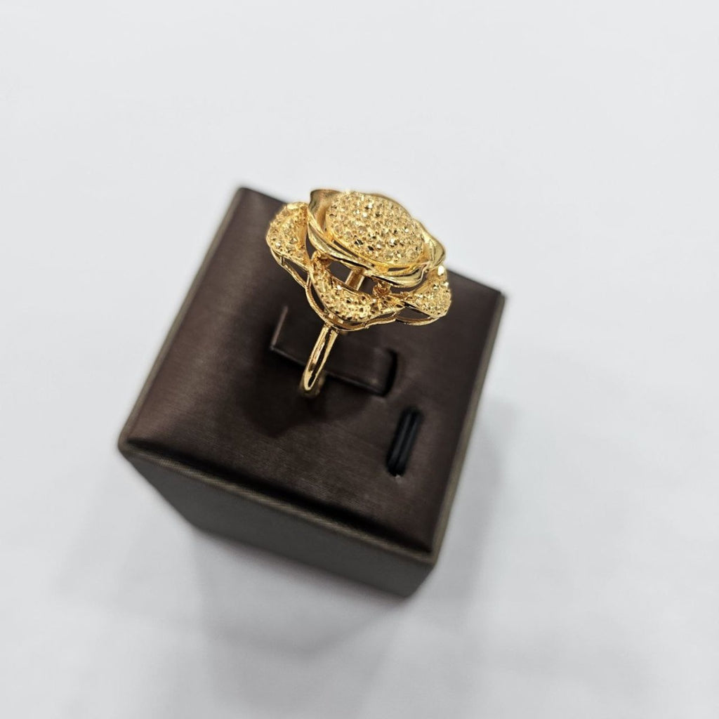22k / 916 Gold Royal Rose Ring by Best Gold Shop - Best Gold Shop 22k gold 22k gold ring 916 gold Rings