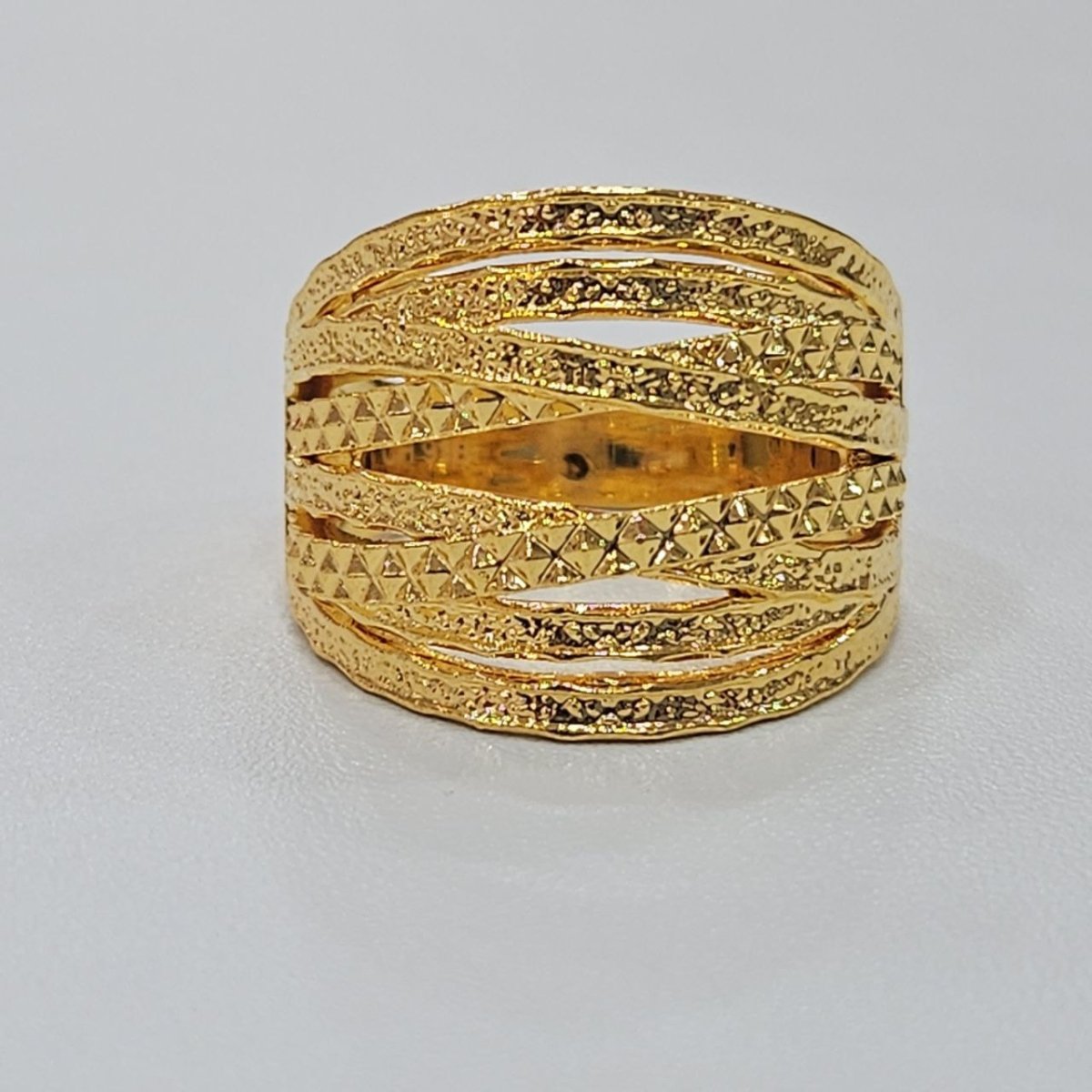 22K / 916 Gold Significant Ring with full Round Design - Best Gold Shop 22k gold 22k gold ring 916 gold Rings