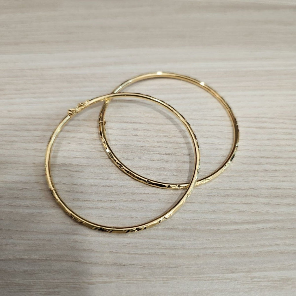 22k / 916 Gold Slim Cutting Design Bangle V3 by Best Gold ShopBraceletsBest Gold Shop