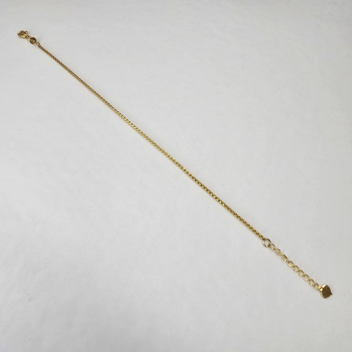 22K / 916 Gold Small Box Bead Bracelet Slim and Elegant - Best Gold Shop 22k gold 22k gold bracelet 916 gold Bracelets
