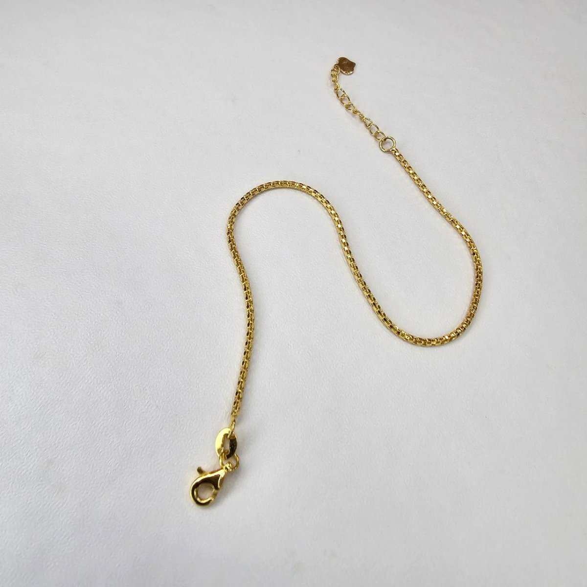 22K / 916 Gold Small Box Bead Bracelet Slim and Elegant - Best Gold Shop 22k gold 22k gold bracelet 916 gold Bracelets