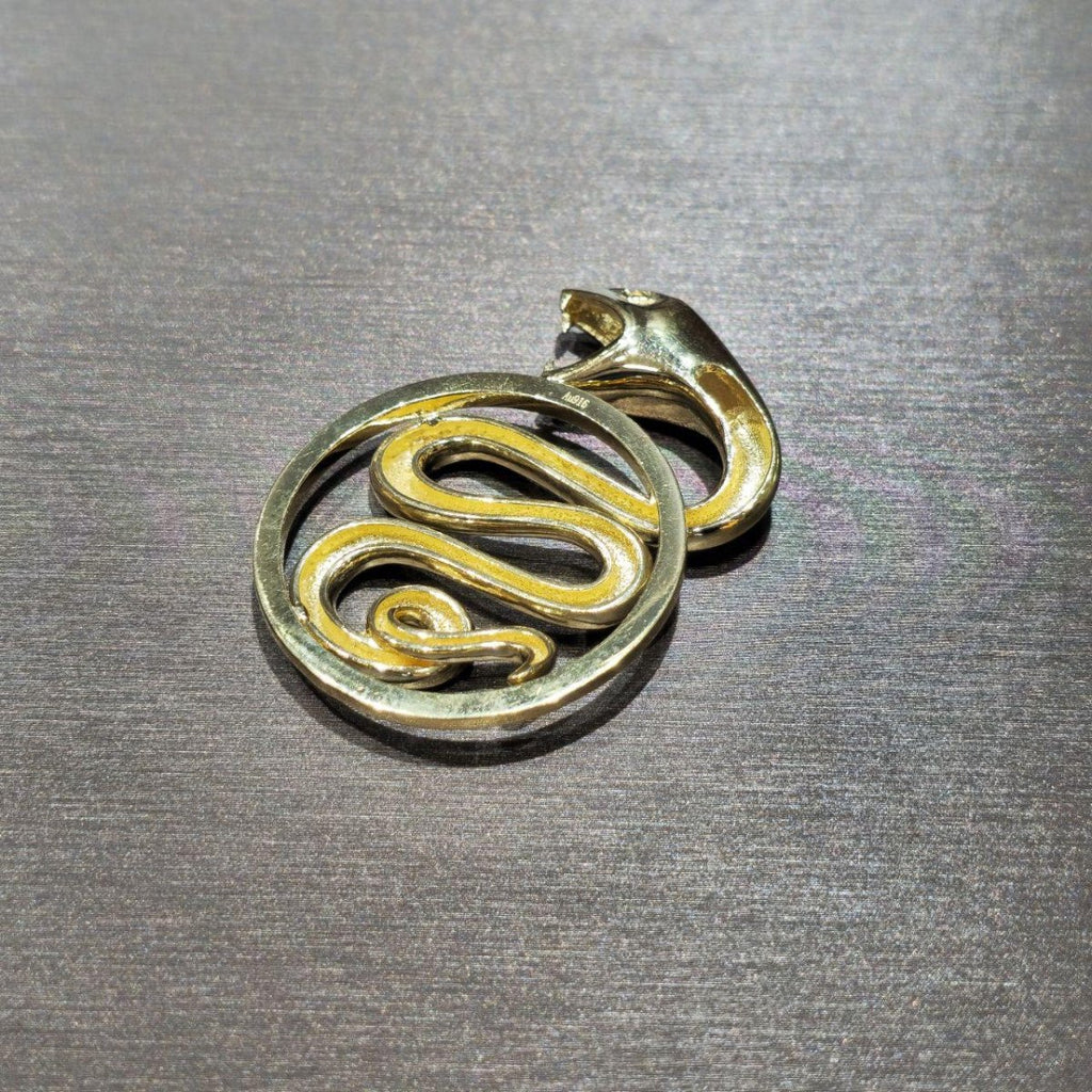 22K / 916 Gold Snake Pendant - Best Gold Shop 22k gold 22k gold pendant 916 gold Charms & Pendants