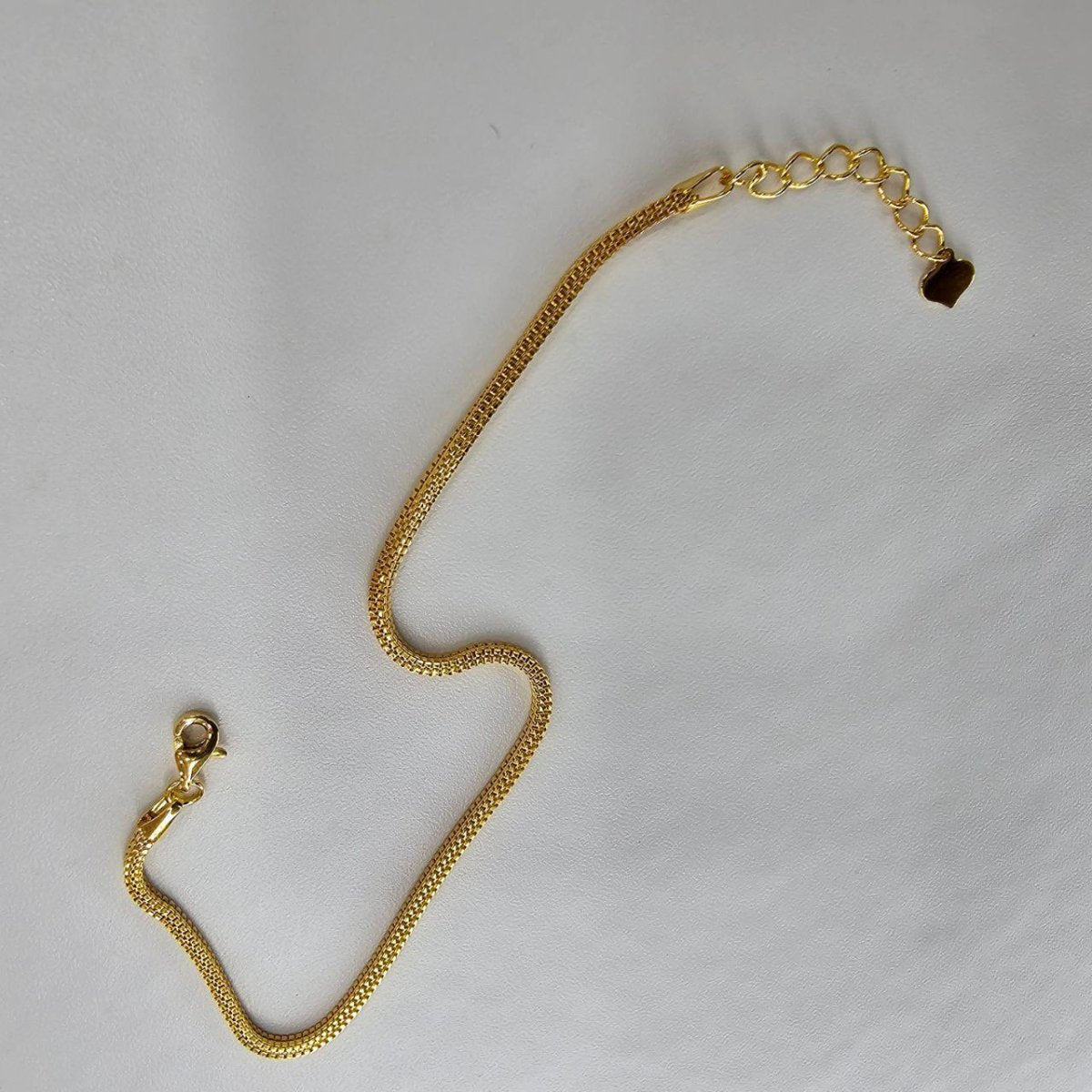 22K / 916 Gold Solid Box Bracelet Simple and Elegant Design - Best Gold Shop 22k gold 22k gold bracelet 916 gold Bracelets