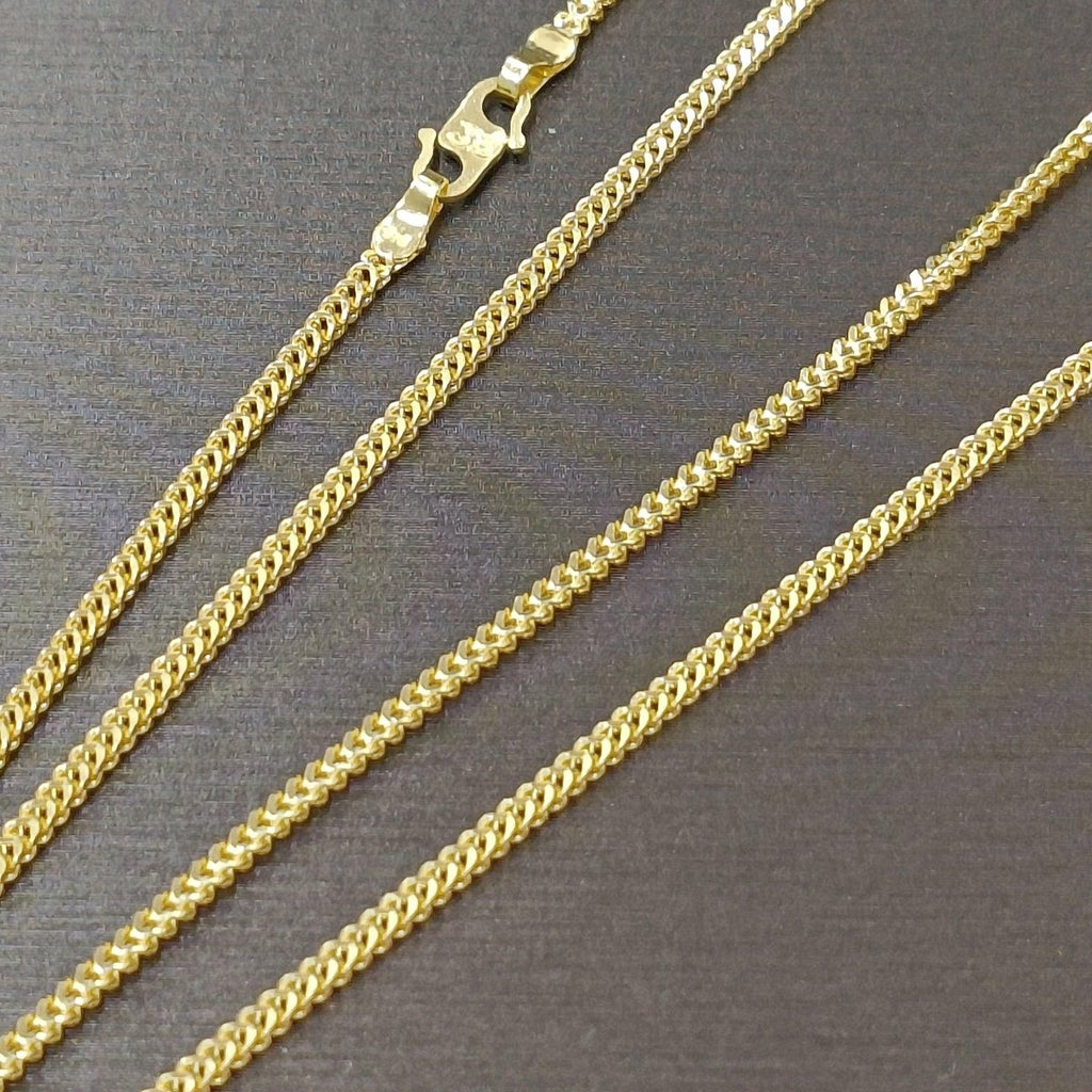 22k / 916 Gold Solid Box Necklace - Best Gold Shop 22k gold 22k gold necklace 916 gold 916 gold