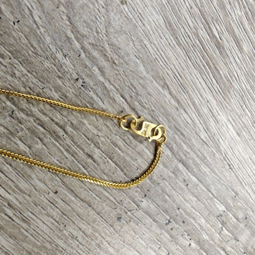 22k / 916 Gold Solid Box Necklace by Best Gold Shop - Best Gold Shop 22k gold 22k gold necklace 916 gold Necklaces