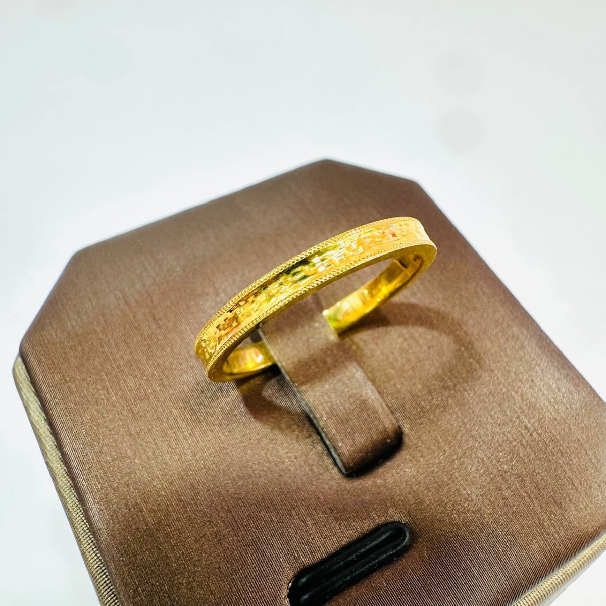 22k / 916 Gold Solid Crush Pinky Ring - Best Gold Shop 22k gold 22k gold ring 916 gold Rings