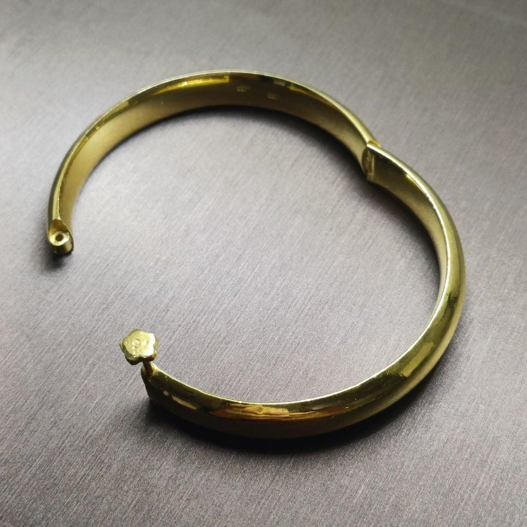 22K / 916 Gold Solid Simple Bangle - Best Gold Shop 22k gold 22k gold bangle 916 gold Bracelets