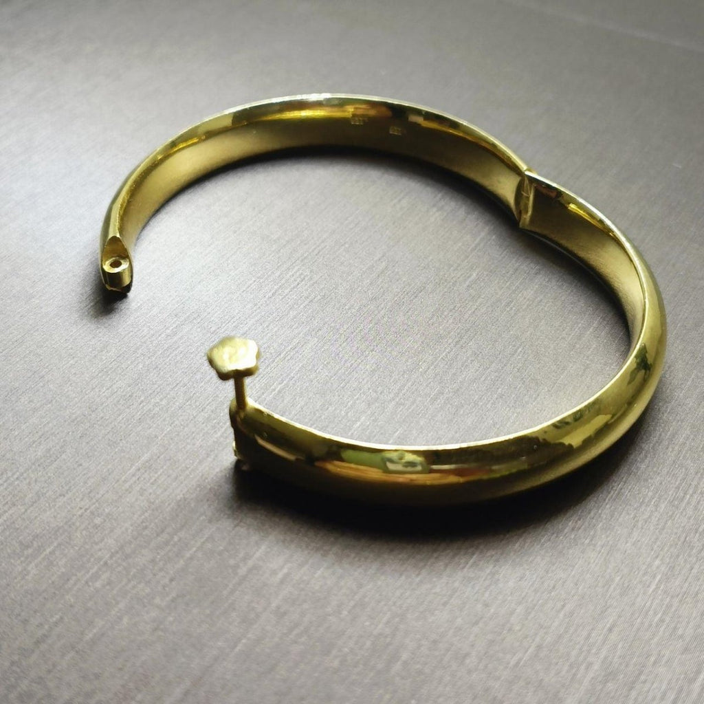 22K / 916 Gold Solid Simple Bangle - Best Gold Shop 22k gold 22k gold bangle 916 gold Bracelets