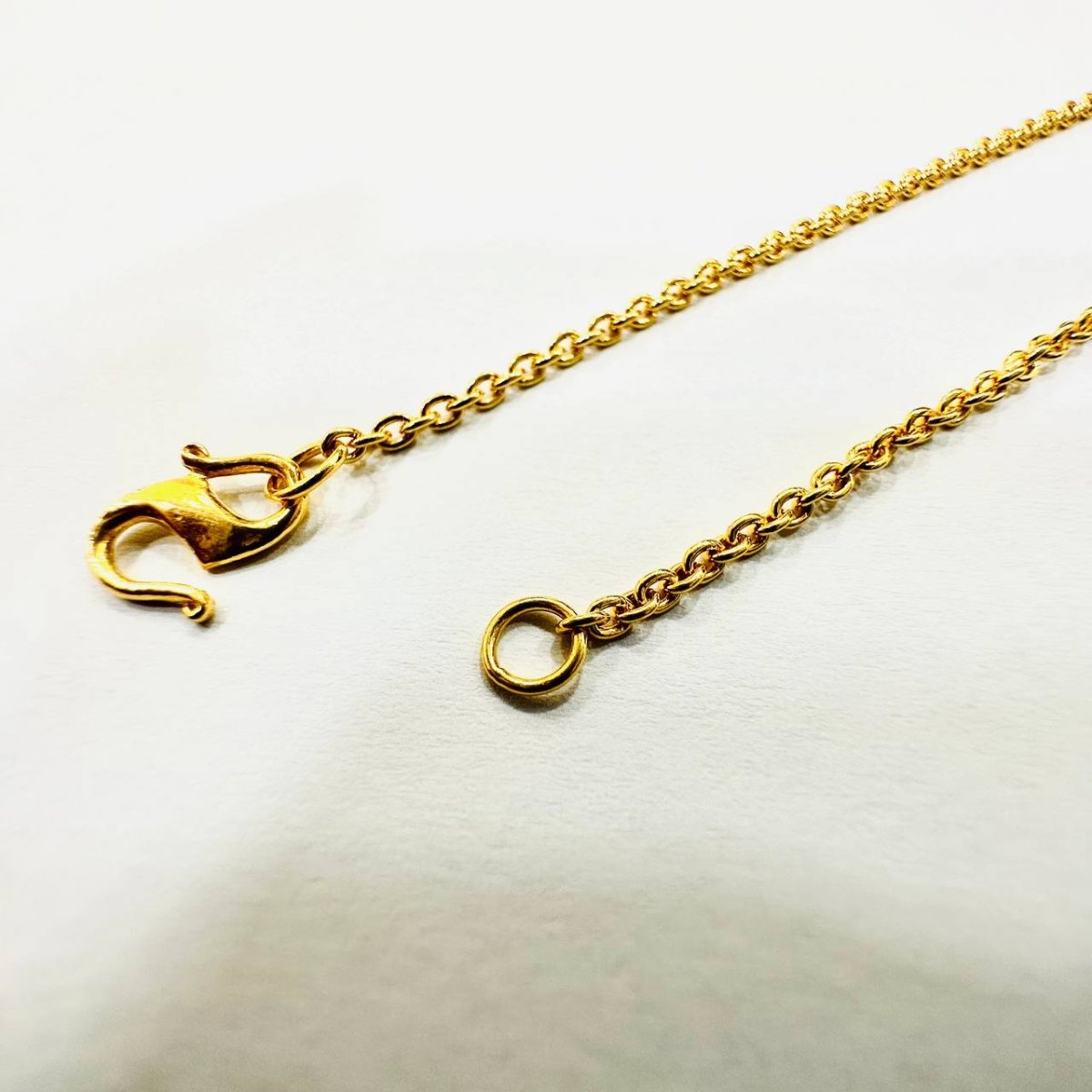 22k / 916 Gold Solid Wan Zi Necklace - Best Gold Shop 22k gold 22k gold necklace 916 gold 916 gold