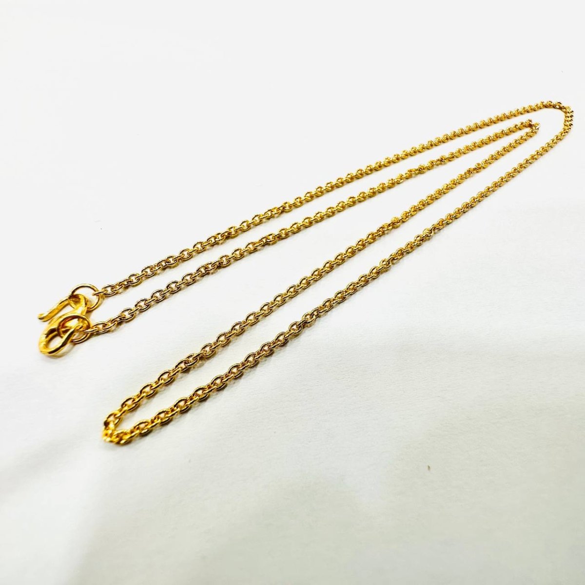 22k / 916 Gold Solid Wan Zi Necklace - Best Gold Shop 22k gold 22k gold necklace 916 gold 916 gold