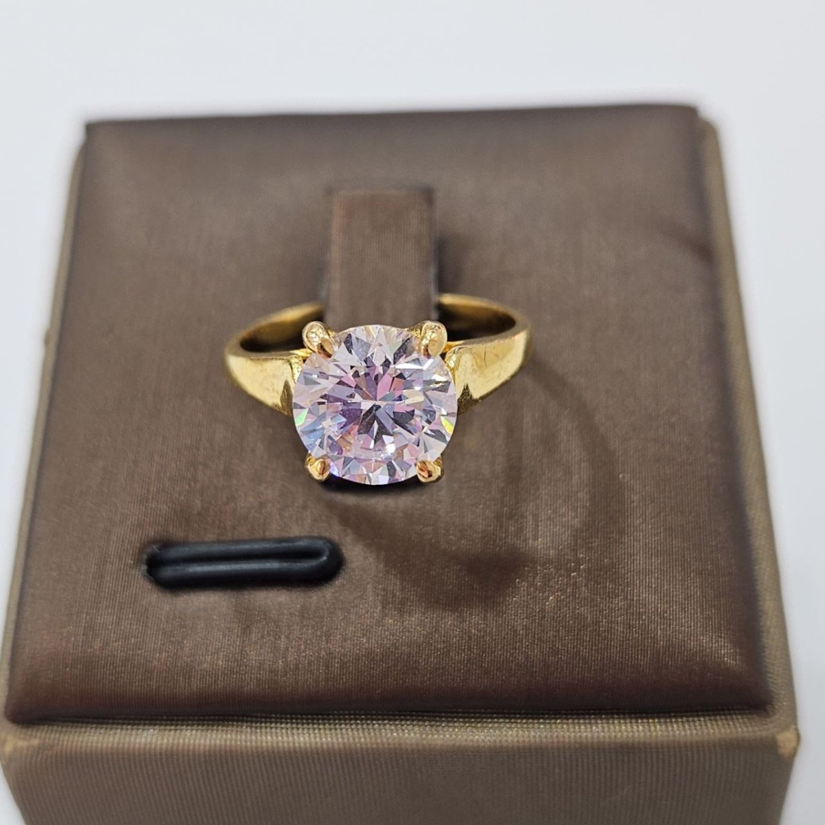 22k / 916 Gold Solitaire Rings Lab Grown Bold Design - Best Gold Shop 22k gold 22k gold ring 916 gold Rings