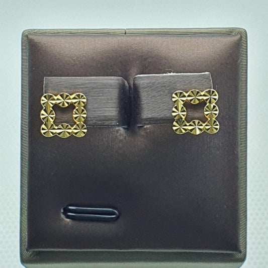 22k / 916 Gold Square cutting earring - Best Gold Shop 22k gold 22k gold earring 916 gold Earrings