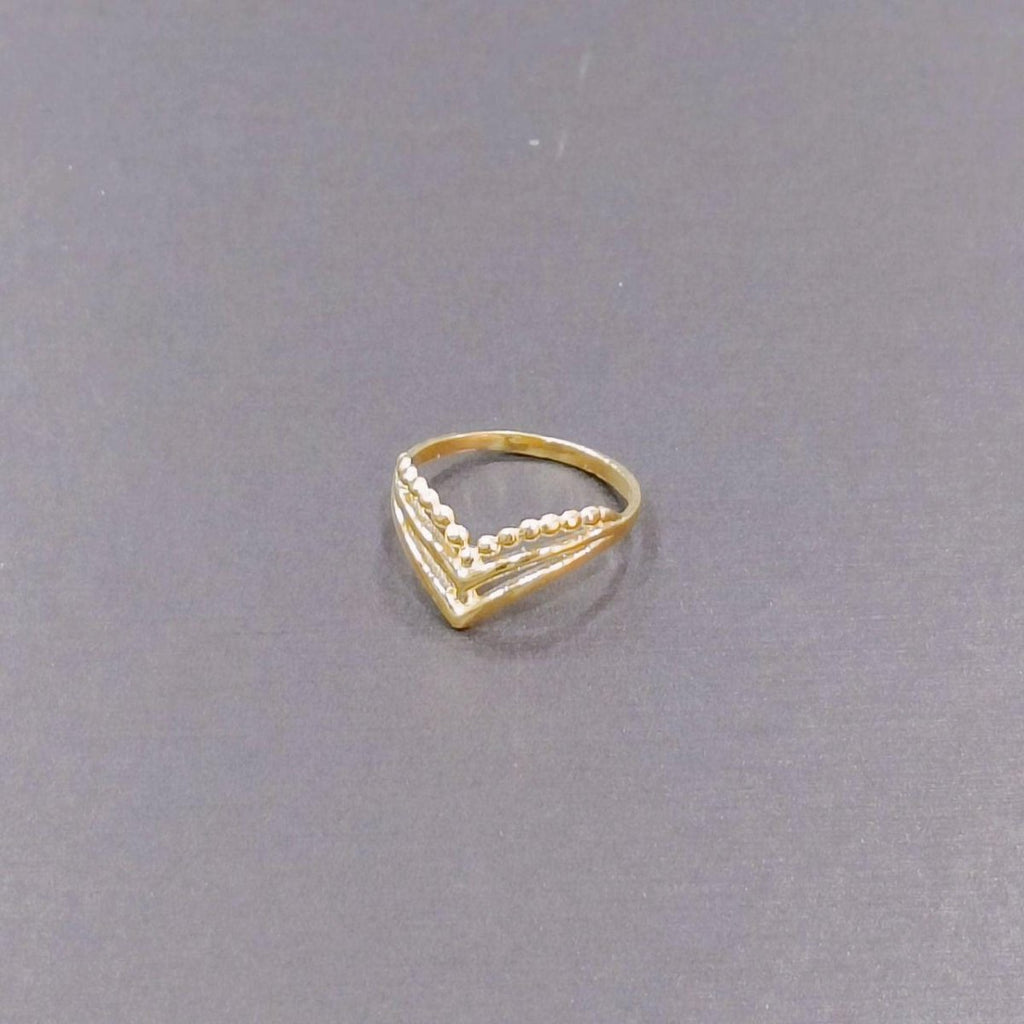 22k / 916 Gold V ring - Best Gold Shop 22k gold 22k gold ring 916 gold 916 gold