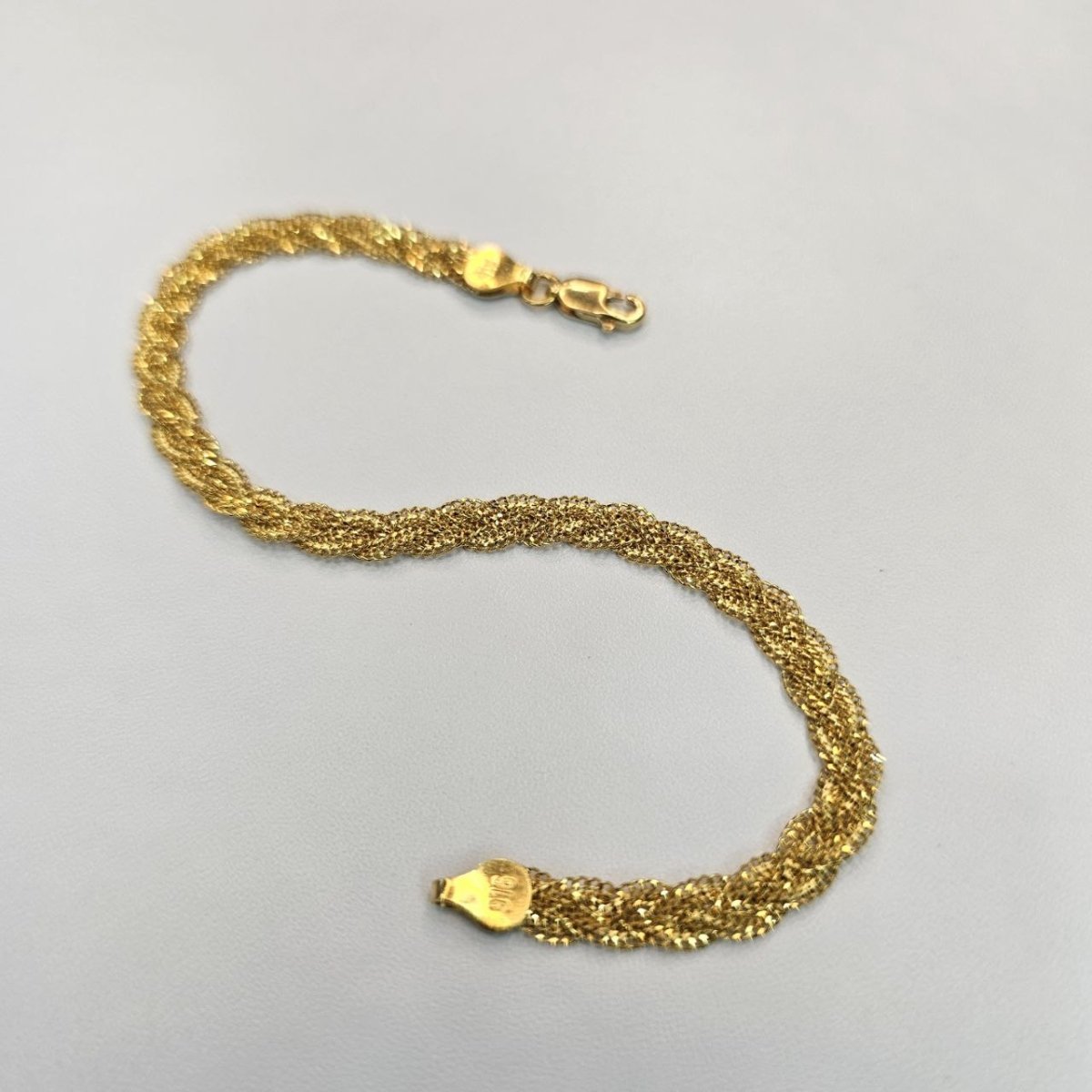 22k / 916 Gold Wave Braided Bracelet by Best Gold Shop - Best Gold Shop 22k gold 22k gold bracelet 916 gold Bracelets