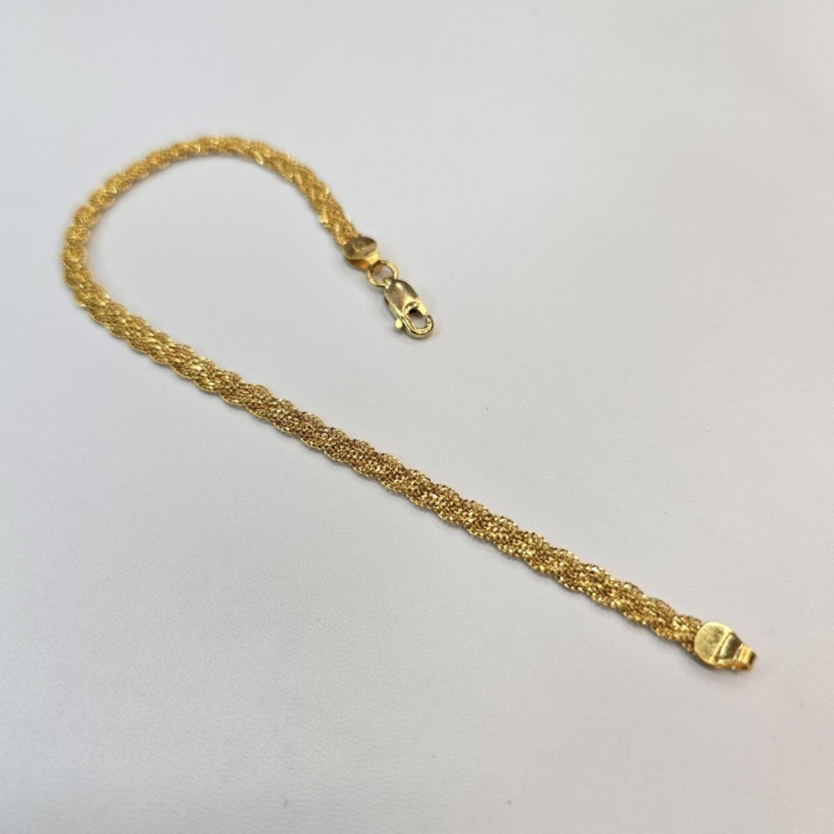 22k / 916 Gold Wave Braided Bracelet by Best Gold Shop - Best Gold Shop 22k gold 22k gold bracelet 916 gold Bracelets