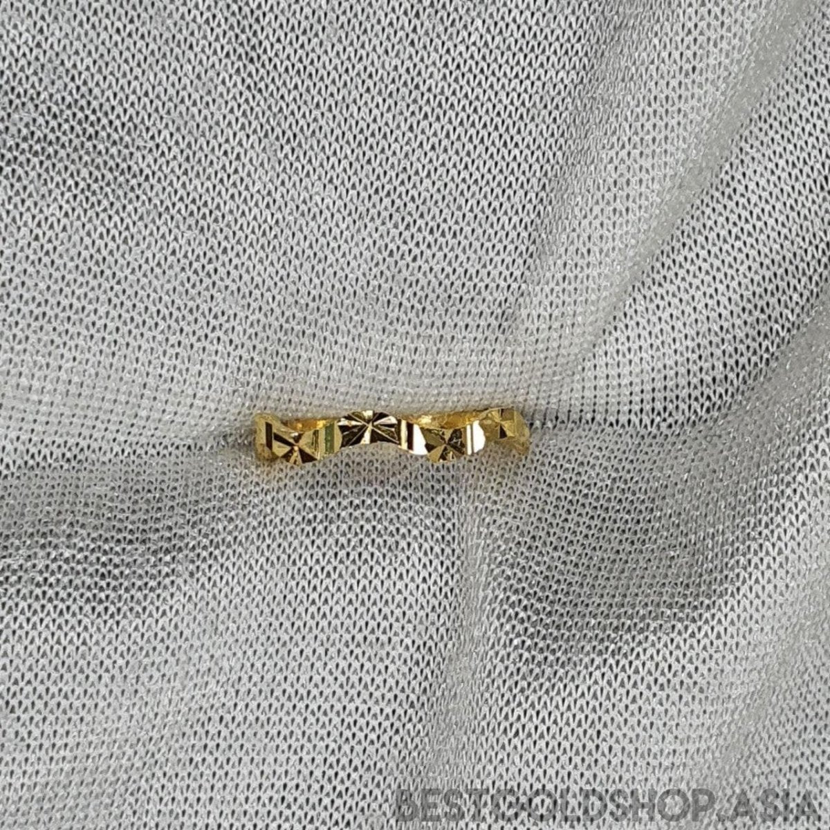 22k / 916 Gold wave pinky ring - Best Gold Shop 22k gold 22k gold ring 916 gold 916 gold