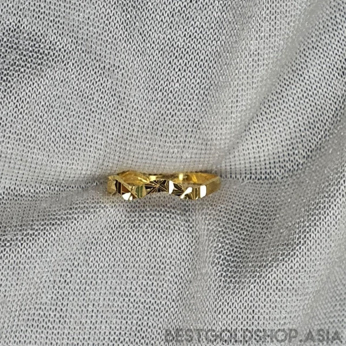 22k / 916 Gold wave pinky ring - Best Gold Shop 22k gold 22k gold ring 916 gold 916 gold