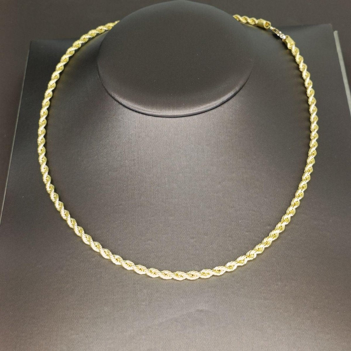 22K / 916 Hollow Rope Gold Necklace - Best Gold Shop 22k gold 22k gold necklace 916 gold Necklaces