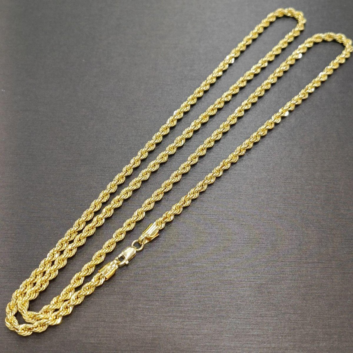 22K / 916 Hollow Rope Gold Necklace - Best Gold Shop 22k gold 22k gold necklace 916 gold Necklaces