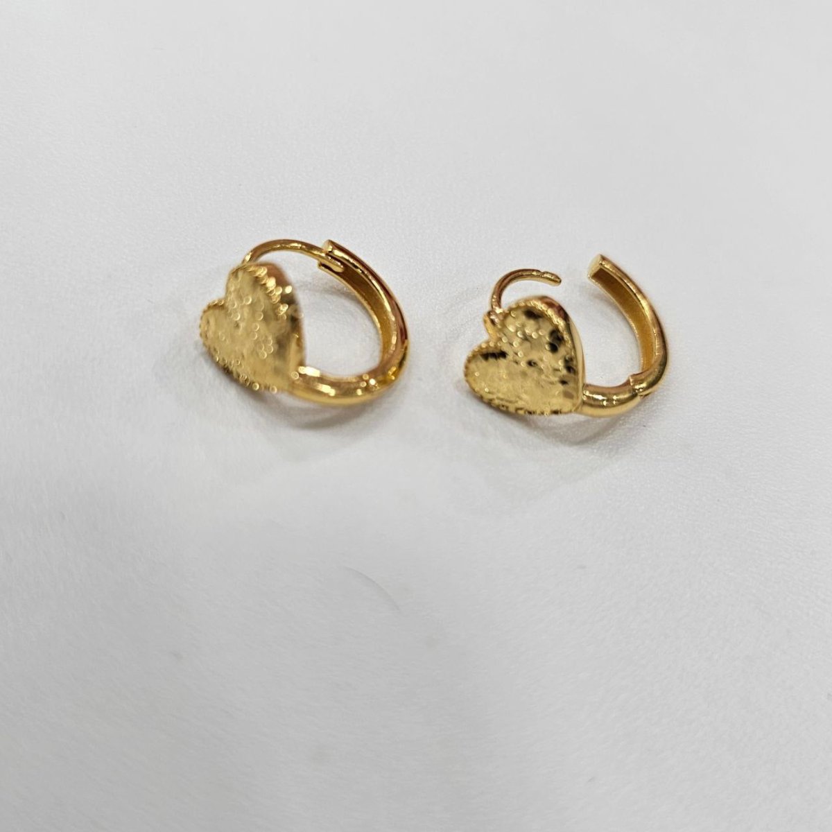 22K / 916 Small Loop Design Earring Cute and Elegant - Best Gold Shop 22k gold 22k gold earring 916 gold Earrings