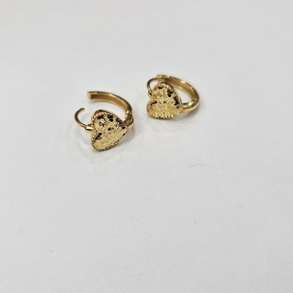 22K / 916 Small Loop Design Earring Cute and Elegant - Best Gold Shop 22k gold 22k gold earring 916 gold Earrings
