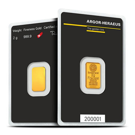 24k / 999 2 grams Argor gold bar by Best Gold Shop - Best Gold Shop 24k gold 24k gold bar 999 gold bullion