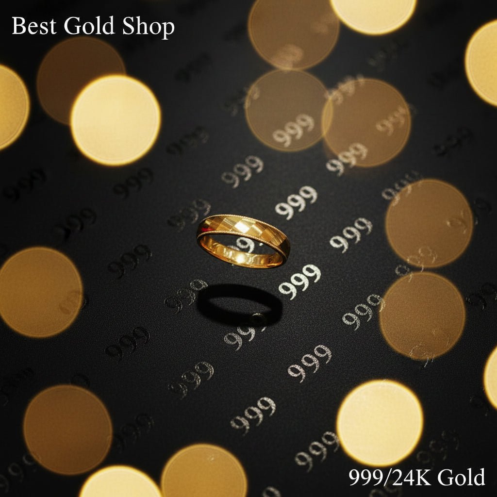 24k / 999 Gold Couple Designer Ring V10 by Best Gold ShopRingsBest Gold Shop