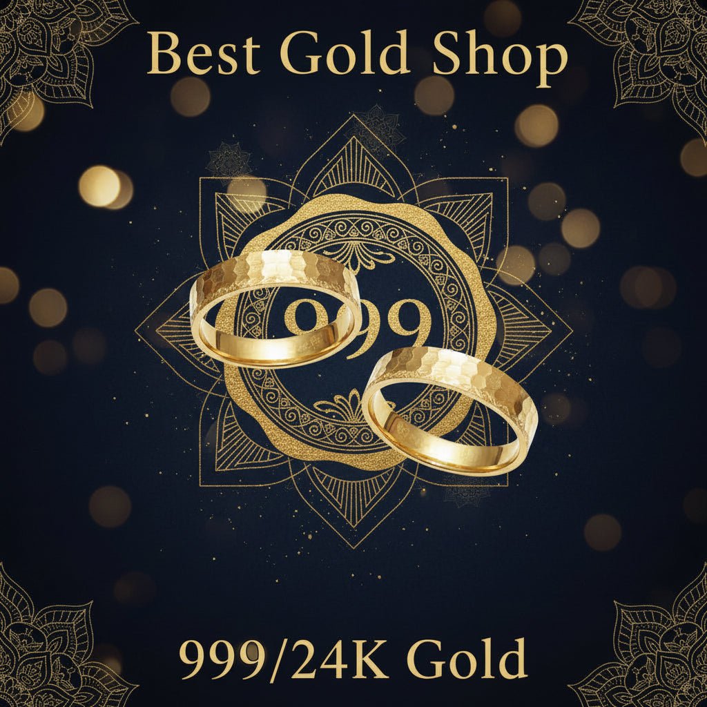 24k / 999 Gold Couple Designer Ring V5 by Best Gold ShopRingsBest Gold Shop