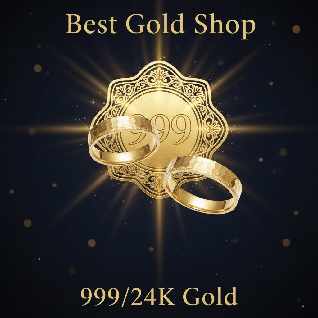 24k / 999 Gold Couple Designer Ring V5 by Best Gold ShopRingsBest Gold Shop