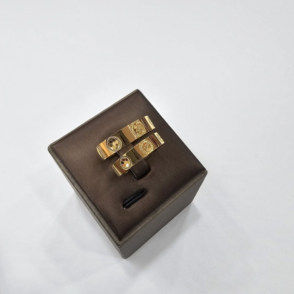 24k / 999 Gold Couple Ring Design V10 by Best Gold Shop - Best Gold Shop 24k gold 24k Gold Ring 999 gold Rings