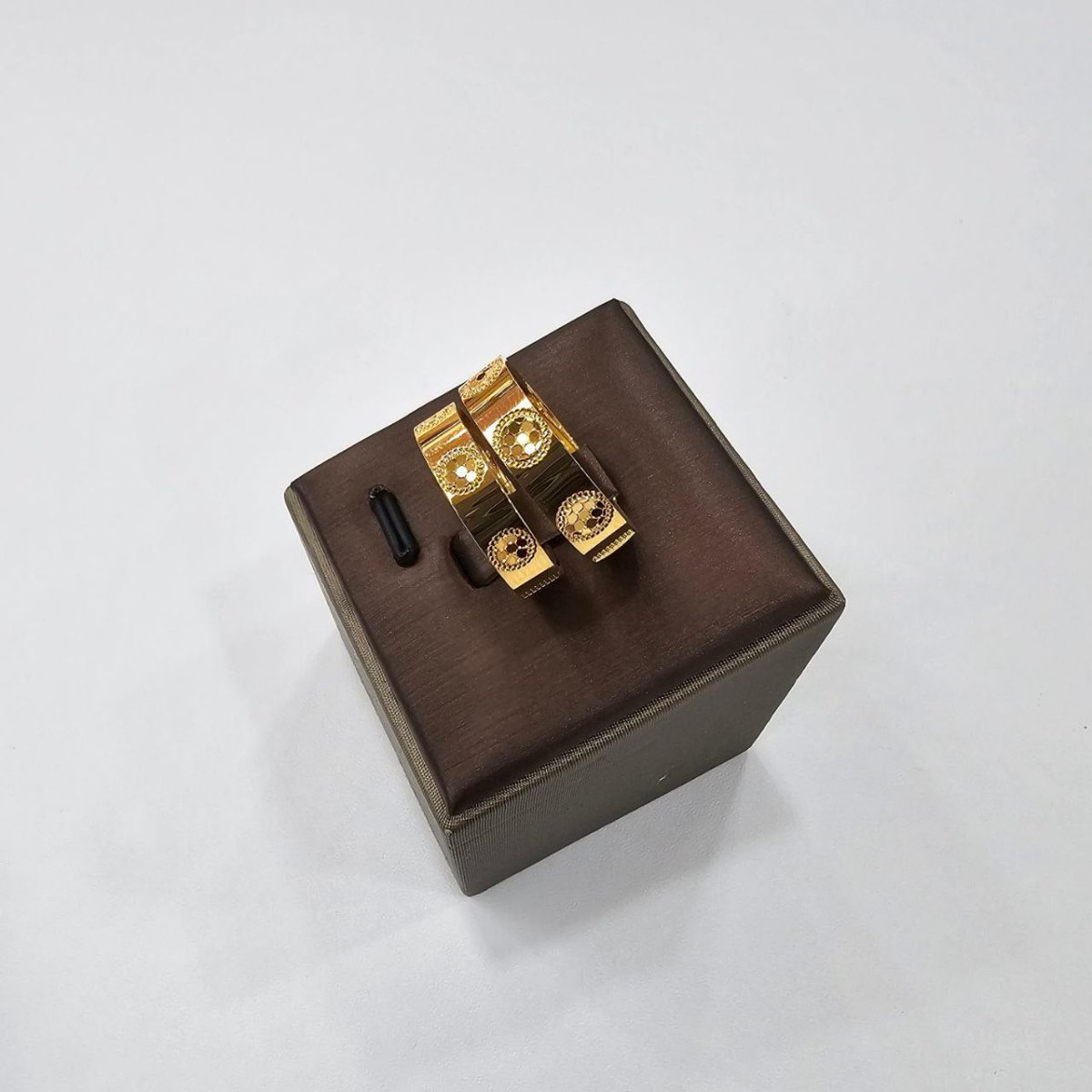 24k / 999 Gold Couple Ring Design V10 by Best Gold Shop - Best Gold Shop 24k gold 24k Gold Ring 999 gold Rings