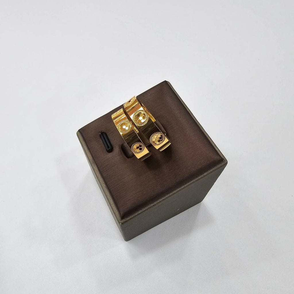 24k / 999 Gold Couple Ring Design V10 by Best Gold Shop - Best Gold Shop 24k gold 24k Gold Ring 999 gold Rings