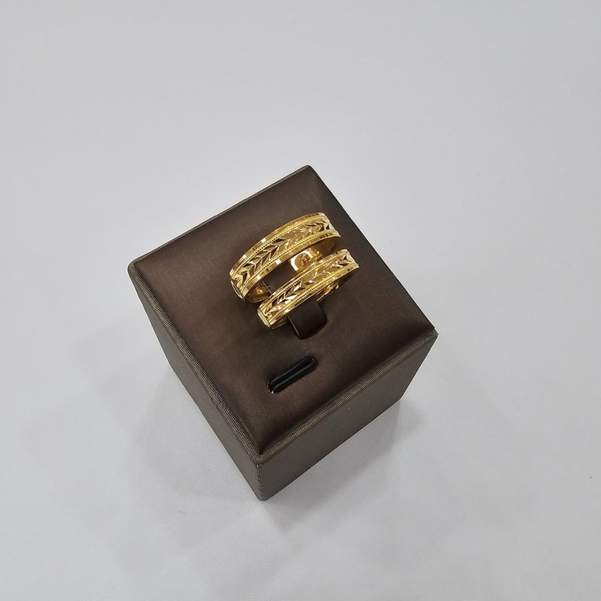 24k / 999 Gold Couple Ring V11 by Best Gold Shop - Best Gold Shop 24k gold 24k Gold Ring 999 gold Rings