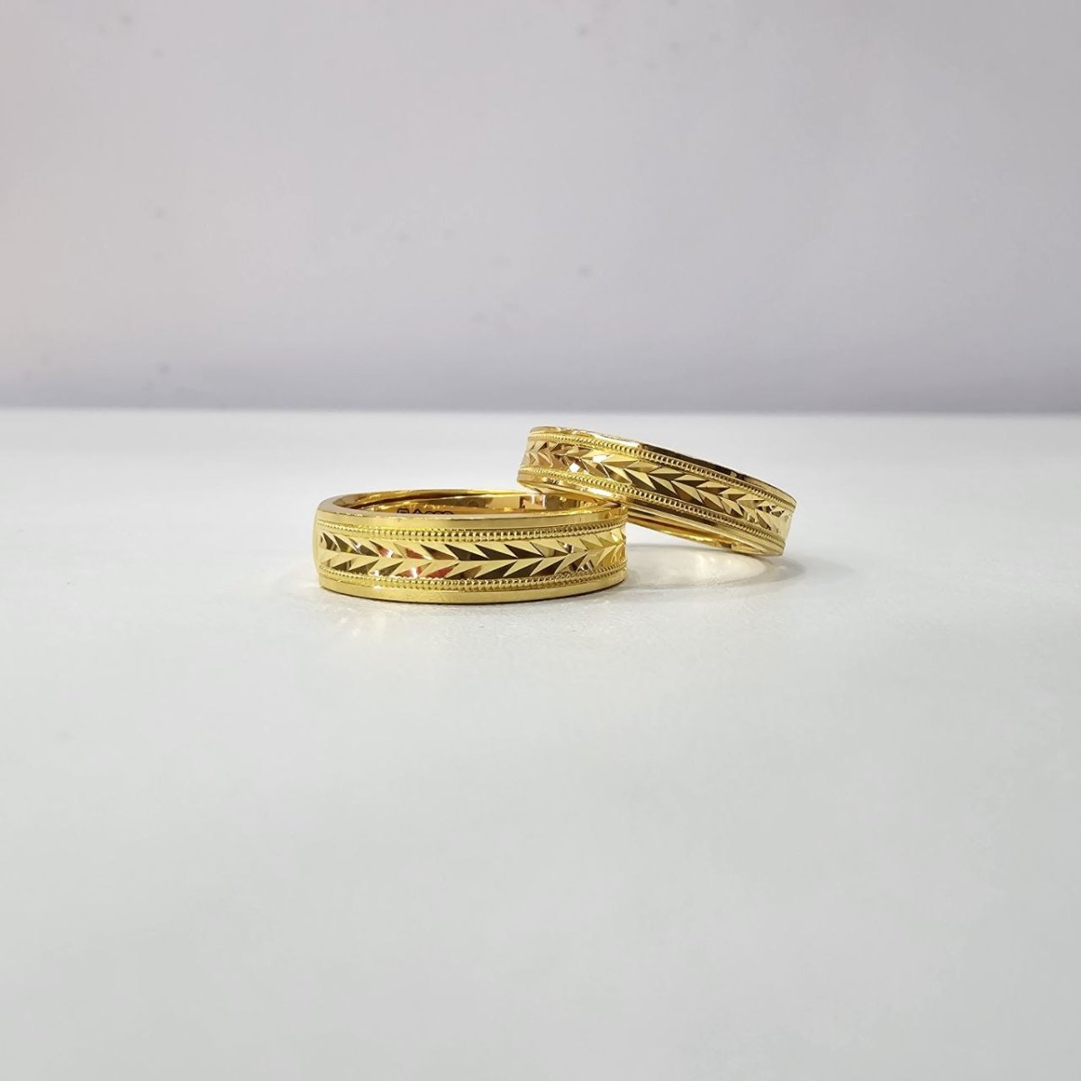24k / 999 Gold Couple Ring V11 by Best Gold Shop - Best Gold Shop 24k gold 24k Gold Ring 999 gold Rings