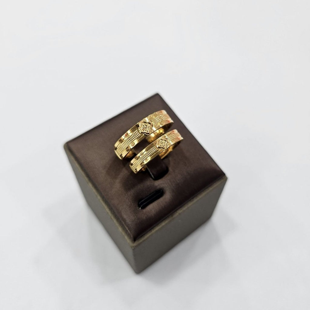 24k / 999 Gold Couple Ring V12 by Best Gold Shop - Best Gold Shop 24k gold 24k Gold Ring 999 gold Rings