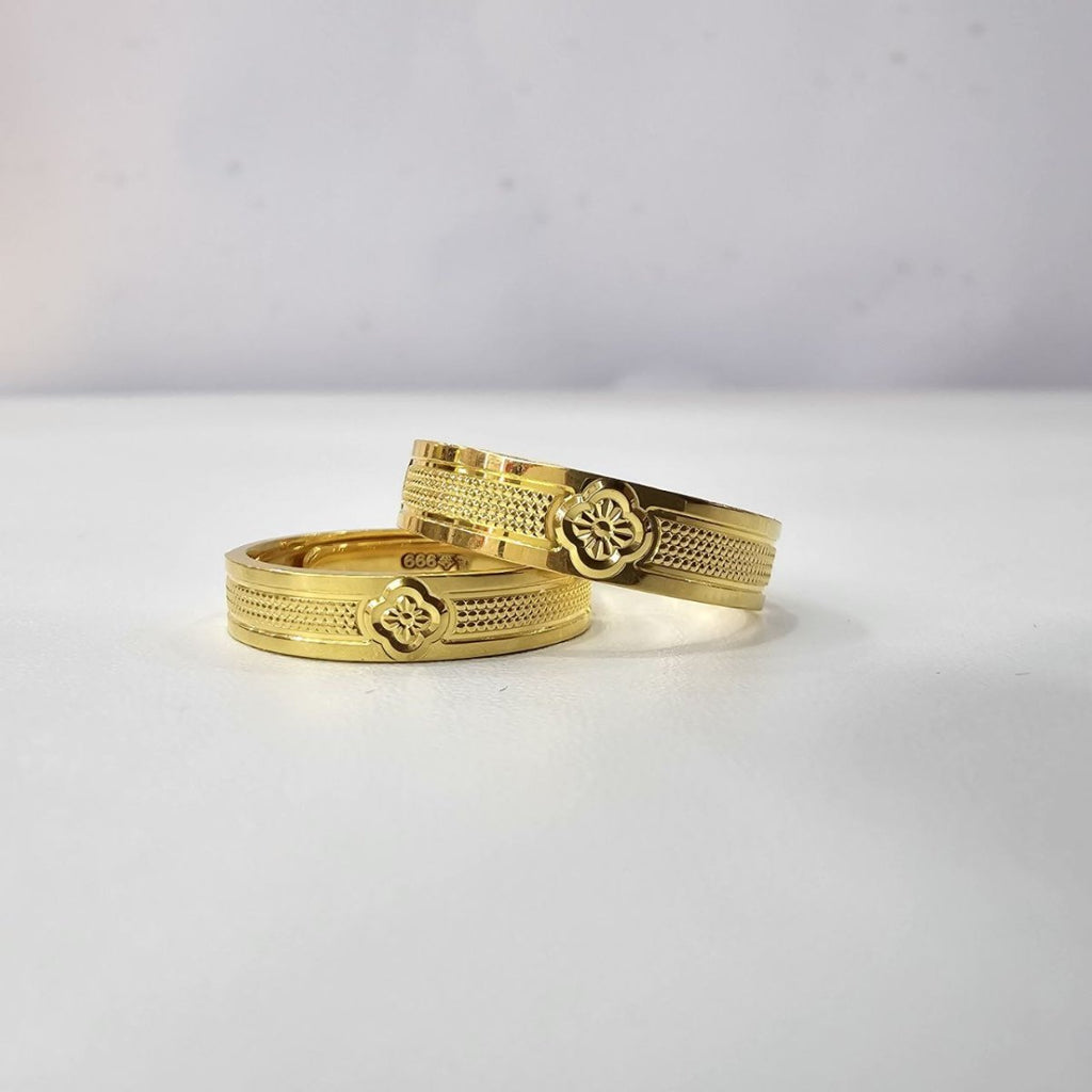 24k / 999 Gold Couple Ring V12 by Best Gold Shop - Best Gold Shop 24k gold 24k Gold Ring 999 gold Rings