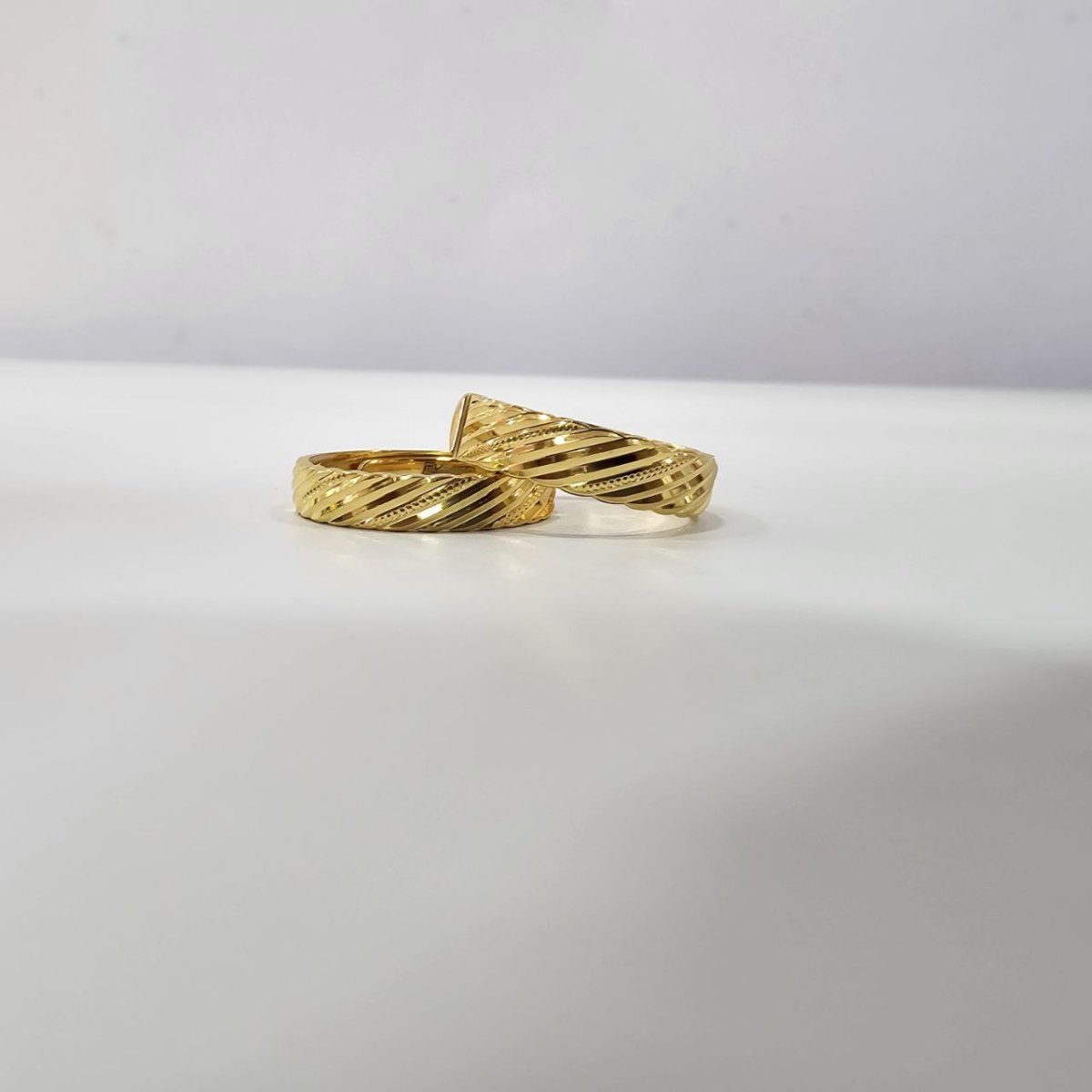 24k / 999 Gold Couple Ring V13 by Best Gold Shop - Best Gold Shop 24k gold 24k Gold Ring 999 gold Rings
