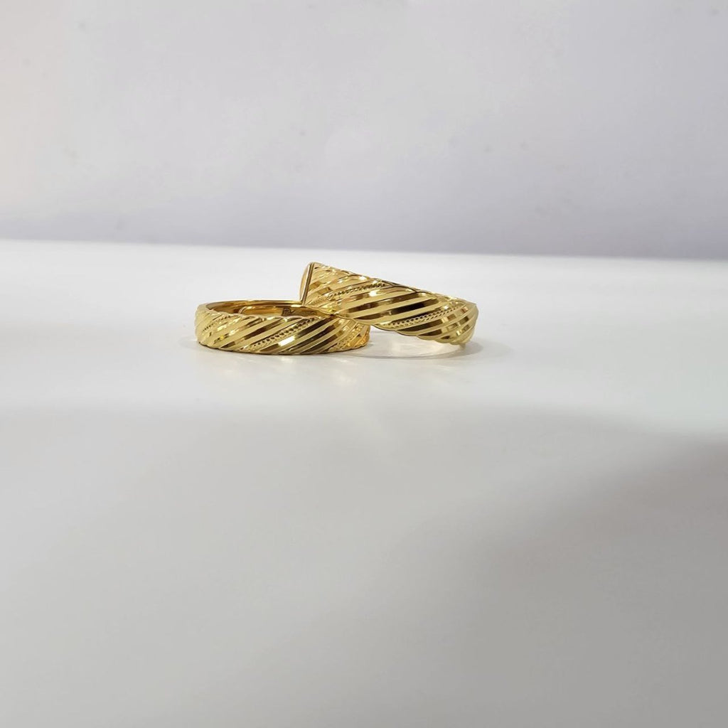 24k / 999 Gold Couple Ring V13 by Best Gold Shop - Best Gold Shop 24k gold 24k Gold Ring 999 gold Rings