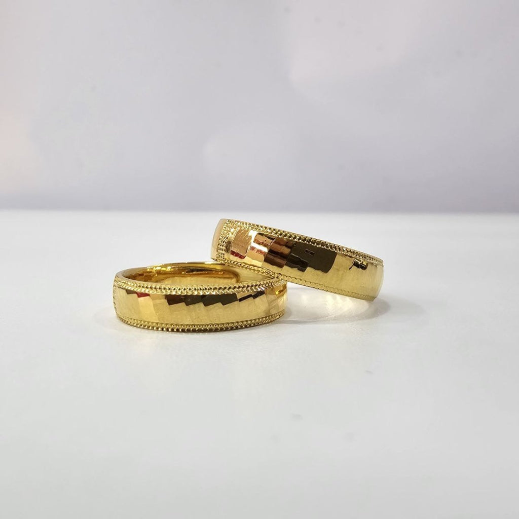 24k / 999 Gold Couple Ring V15 by Best Gold Shop - Best Gold Shop 24k gold 24k Gold Ring 999 gold Rings
