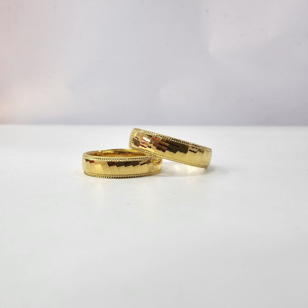 24k / 999 Gold Couple Ring V15 by Best Gold Shop - Best Gold Shop 24k gold 24k Gold Ring 999 gold Rings