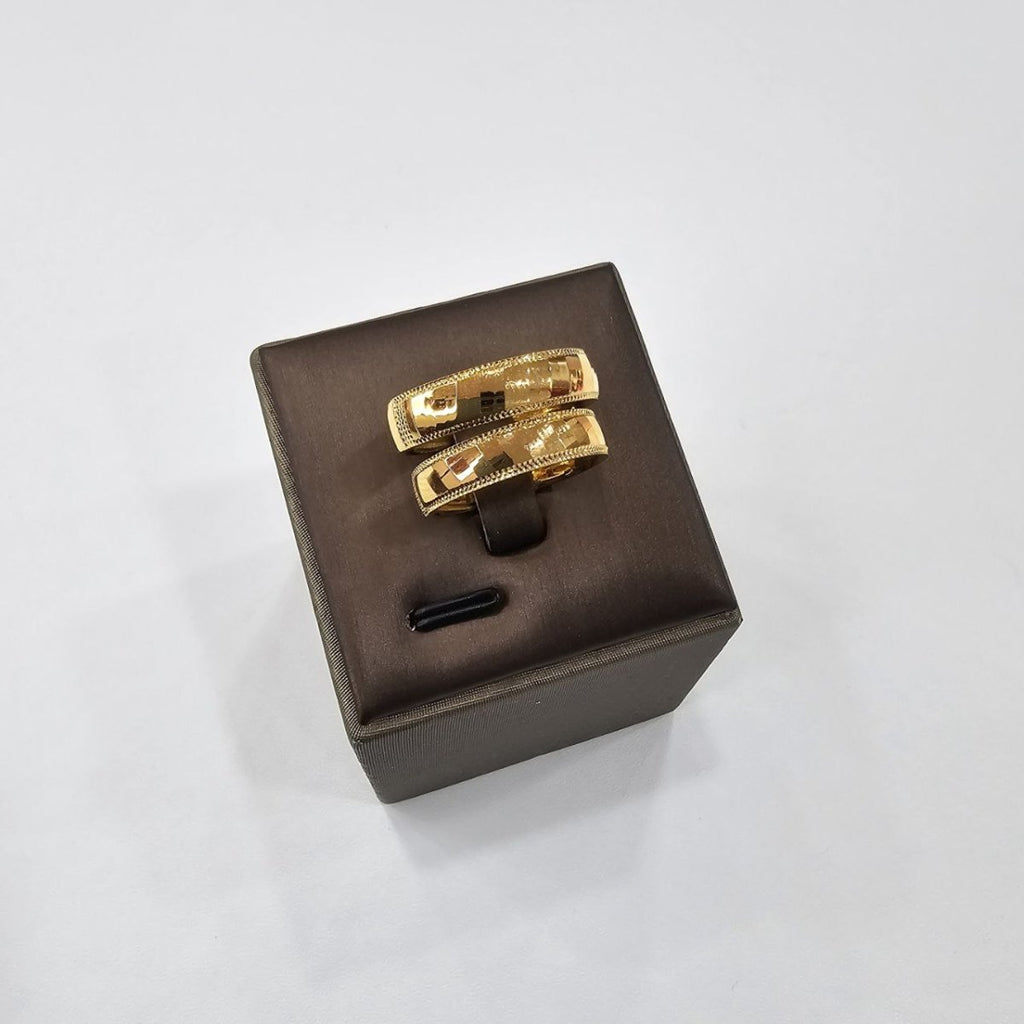 24k / 999 Gold Couple Ring V15 by Best Gold Shop - Best Gold Shop 24k gold 24k Gold Ring 999 gold Rings